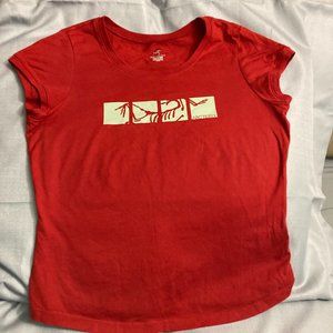 Arc'Teryx Graphic T-Shirt 100% Cotton Red